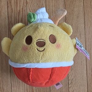 Disney Munchlings Winnie The Pooh Lemon Mint Shaved Ice Plush, 10 inches